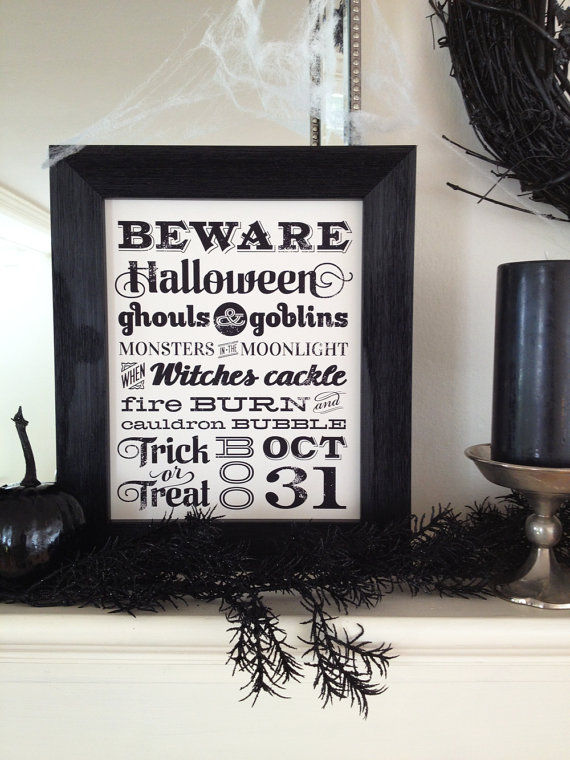 Beware Halloween постер